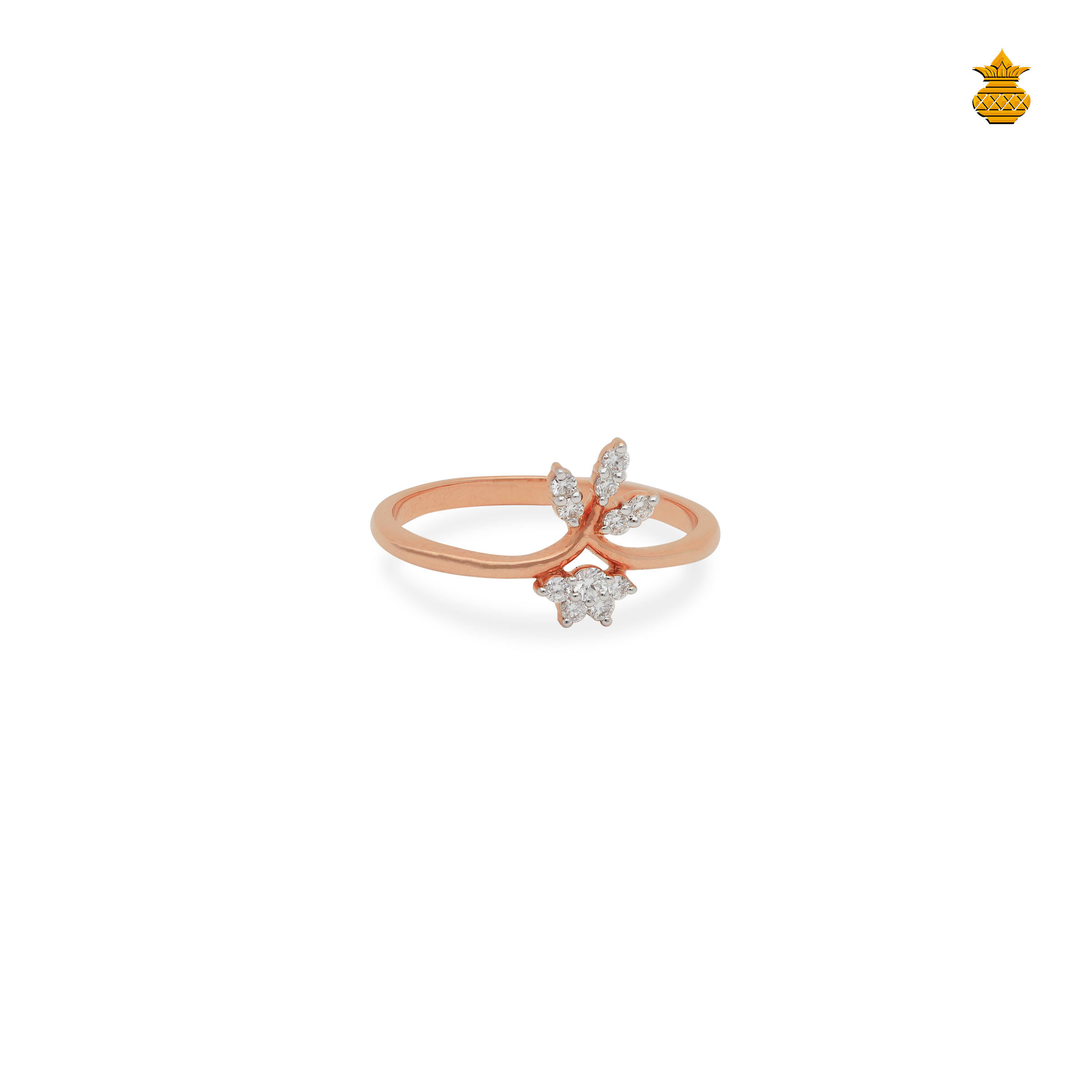 Exclusive Fancy Floral 18KT Diamond Ring