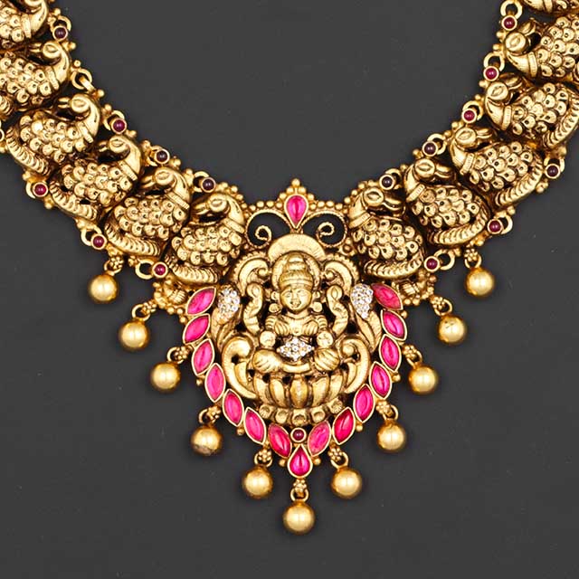 ASTA LAKSHMI SILVER NECKLACE