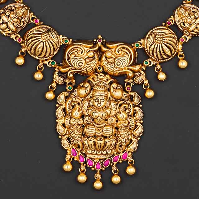 ANNA LAKSHMI SILVER NECKLACE