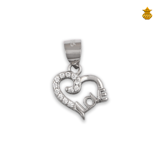 Silver Heartin Love Pendant