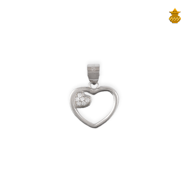 Silver Heart Pendant-Little Heart