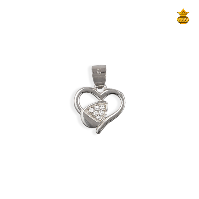 Silver Pendant- Heart