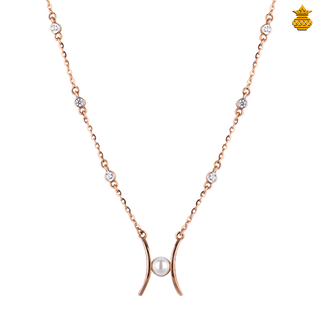 18Kt Rose Gold Fancy Chain