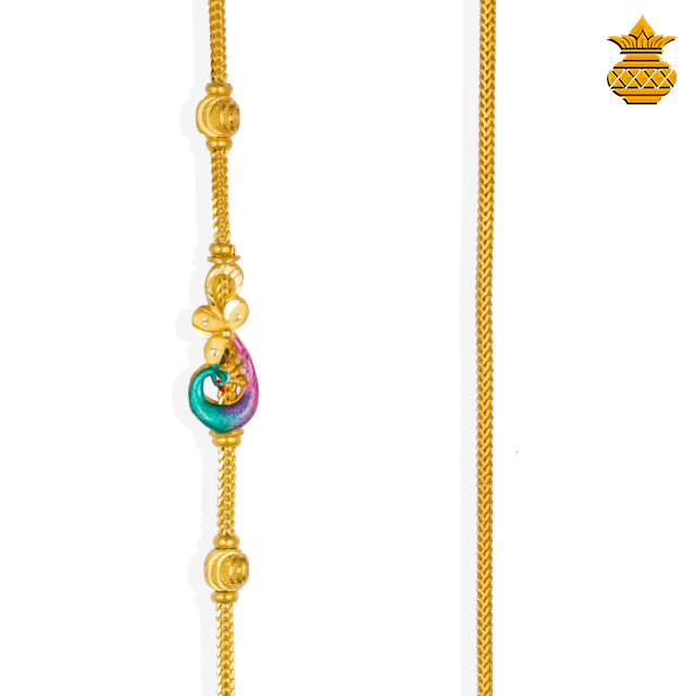 Sundari Chain Peacock Design Mugappu Thali Kodi