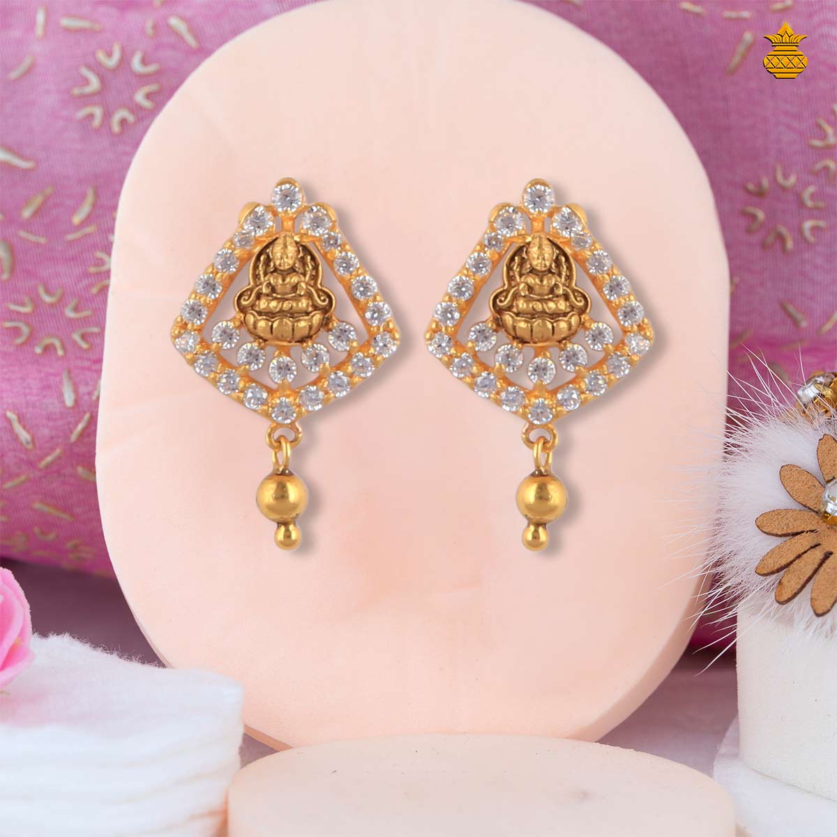 Antique Lakshmi Stud