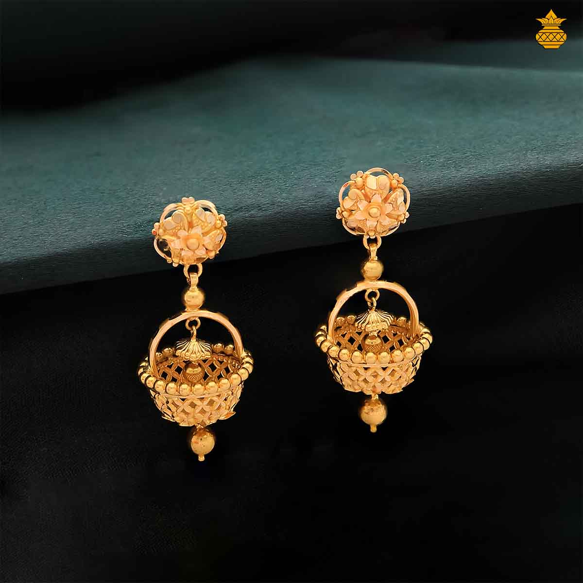 Exclusive Fancy Casting Stud Jhumki