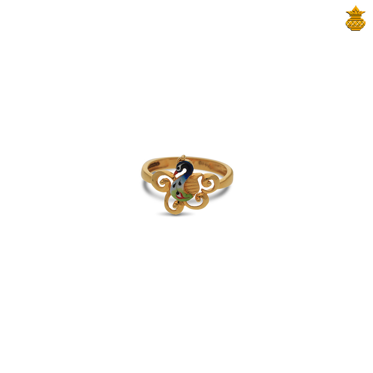 Peacock Design Ladies Ring