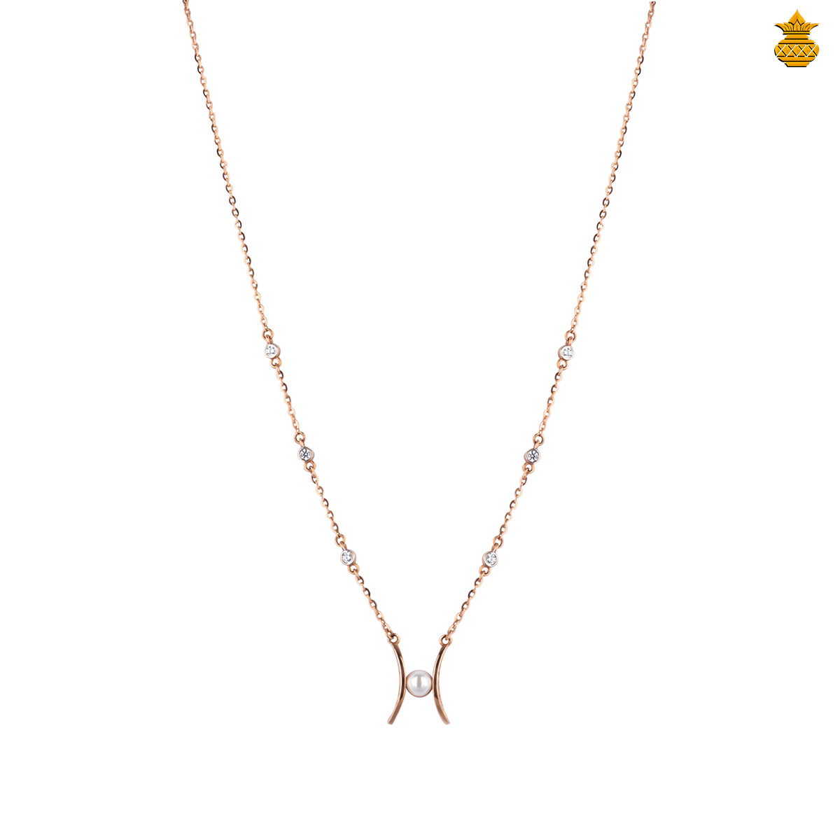 18Kt Rose Gold Fancy Chain