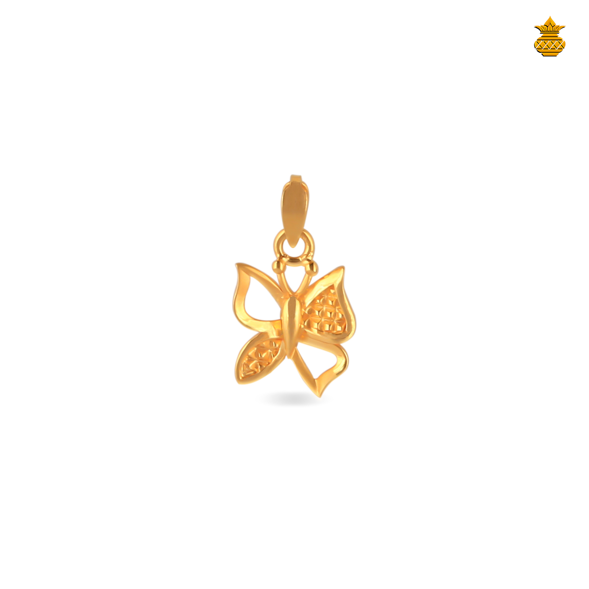 Fancy Casting Butterfly Gold Pendant